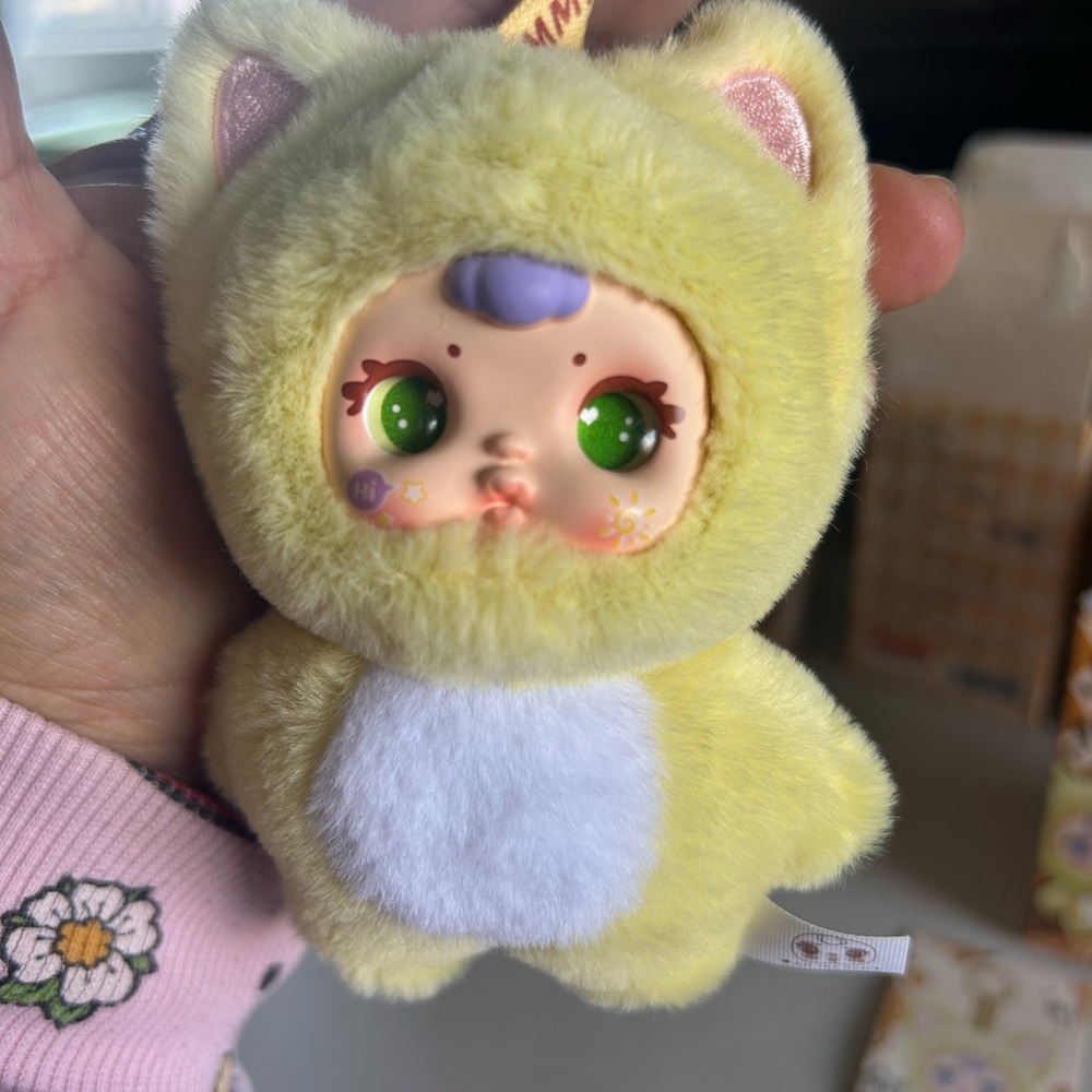 New Opened Milk Candy series Edition plush keychain dangeler